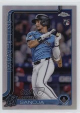 2025 Topps Chrome Refractor Javier Sanoja #76 yf0