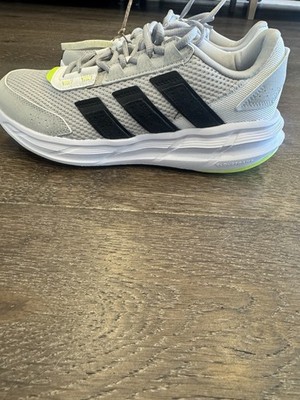 adidas UltraBoost 20 Cloudfoam Low Top Lace-Up Sneakers Gray Black Green