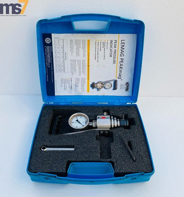#ad LEMAG PEAKmag ANALOG HAND PEAK PRESSURE INDICATOR 180 BAR 2610 PSI $399.00