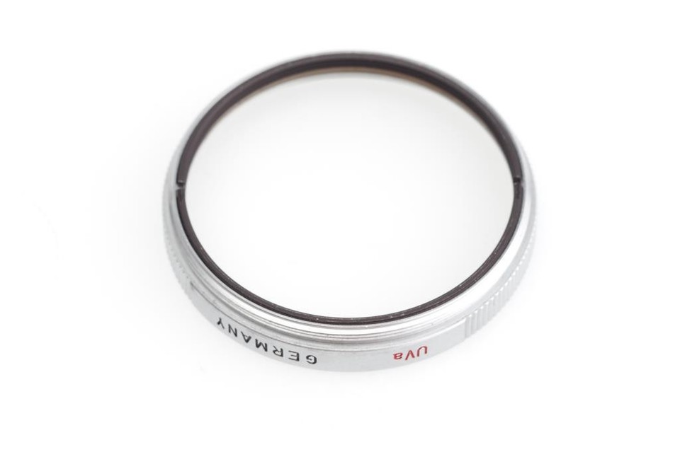 Filtre UVa Leica Noir HOOIV / 13131 - Monture E39 - Avec étui - Occasion