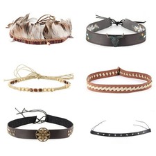 Straw Hat Band hat belt Conch Hat Band Native American Hat Band Cowboy Hat Band