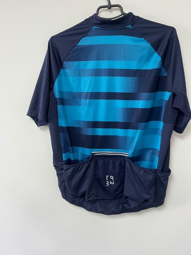 Vintage Triban Cycling Jersey Bicycle Racing Shirt Blue Rare Mens sz XL - Picture 15 of 20