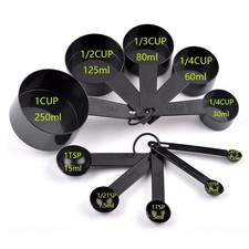 5/10pcs Measuring Cups & Spoons Set Kitchen Baking Cooking Tools