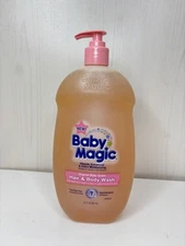 Baby Magic Gentle Hair Body Wash Original Scent Hypoallergenic Tear Dye Free