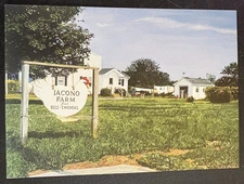 art postcard Curt Hoppe East end paintings 2000 Wallace gallery invitation NY