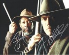 New ListingMorgan Freeman & Clint Eastwood Signed Unforgiven 8 x 10 Color Photo (Re-listed)