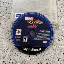 Marvel vs Capcom 2 Sony PlayStation 2 PS2 2002 Disc Only Tested