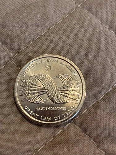 2010-P Native American Dollar — photo from the most recent tracked eBay sale