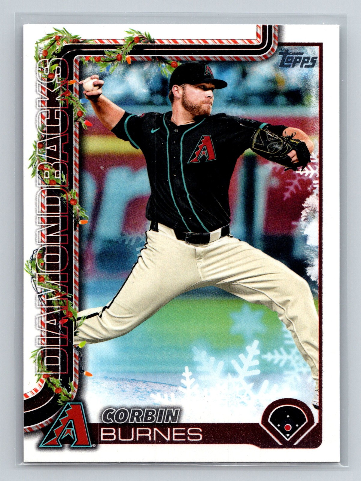 2025 Topps Holiday - Corbin Burnes #H185 - Cookie Back SP