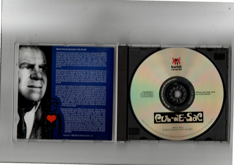 Cul-De-Sac Regie Roman Polanski CD Krzyztof Komeda OST Soundtrack - Bild 2 von 2