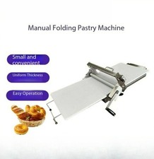 Croissant Dough Press Machine Manual Pastry D...