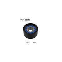 Umlenk-/FüHrungsrolle, Zahnriemen SKF VKM 22385 FüR CitroËN Fiat Iveco Opel
