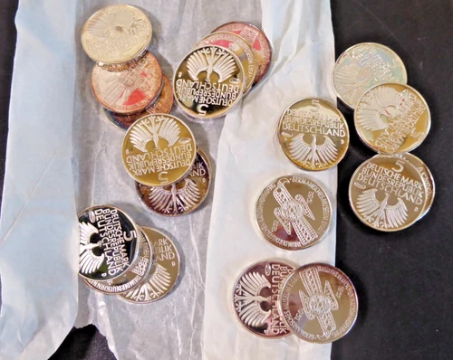2004, 20x Medal "Germanisches Museum", base, diameter 36mm