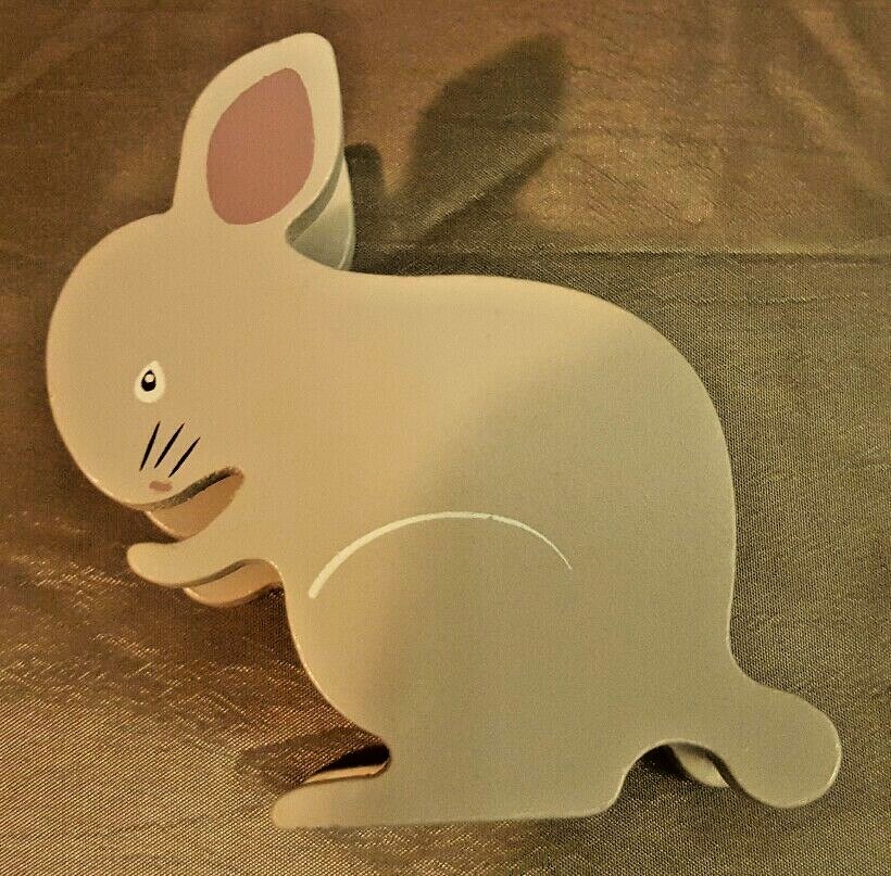 Cute BUNNY RABBIT Tape Dispenser Holder Office Supplies Desk Decor