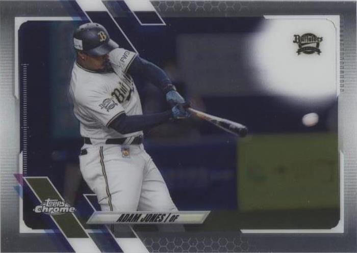 2021 Topps Chrome NPB Nippon Professional Baseball - Adam Jones
