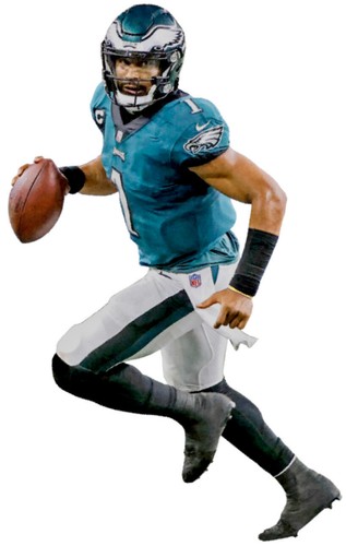 JALEN HURTS Philadelphia Eagles 2025 SUPERBOWL MVP - Window Cling Decal Sticker