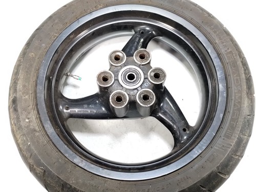 2000 Ducati Monster M750 M900 Rear Wheel Rim STRAIGHT (no tire) 17" X 4.50 - 第 1/12 張圖片