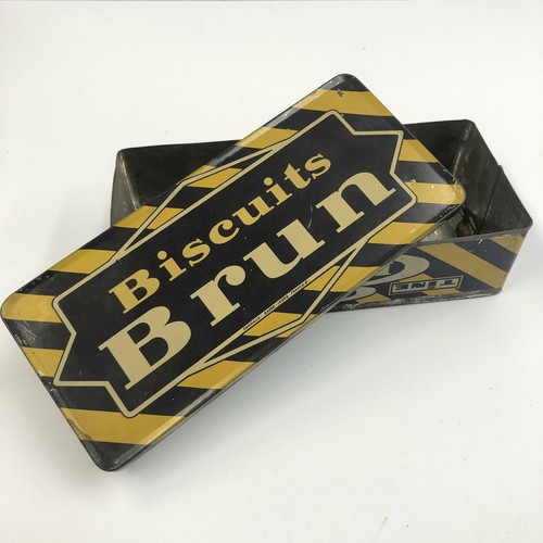 Vintage Biscuits Brun Tin