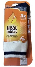 Heat Holders Lite Thermal Crew Socks Navy NWT Women  s Size 5-9 Men  s Size 4-8