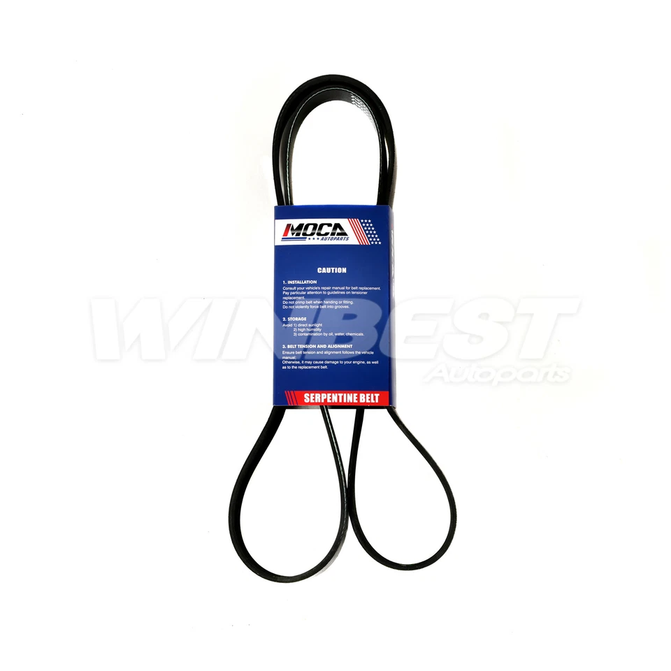 Kit de componentes de cinturón serpentino 90K38410 para Toyota Avalon Camry Highlander Lexus Foto 2 de 4