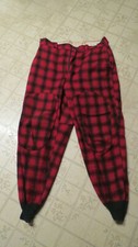 Vintage USA Woolrich Style 1923 Pants Wool Buffalo Plaid Flannel