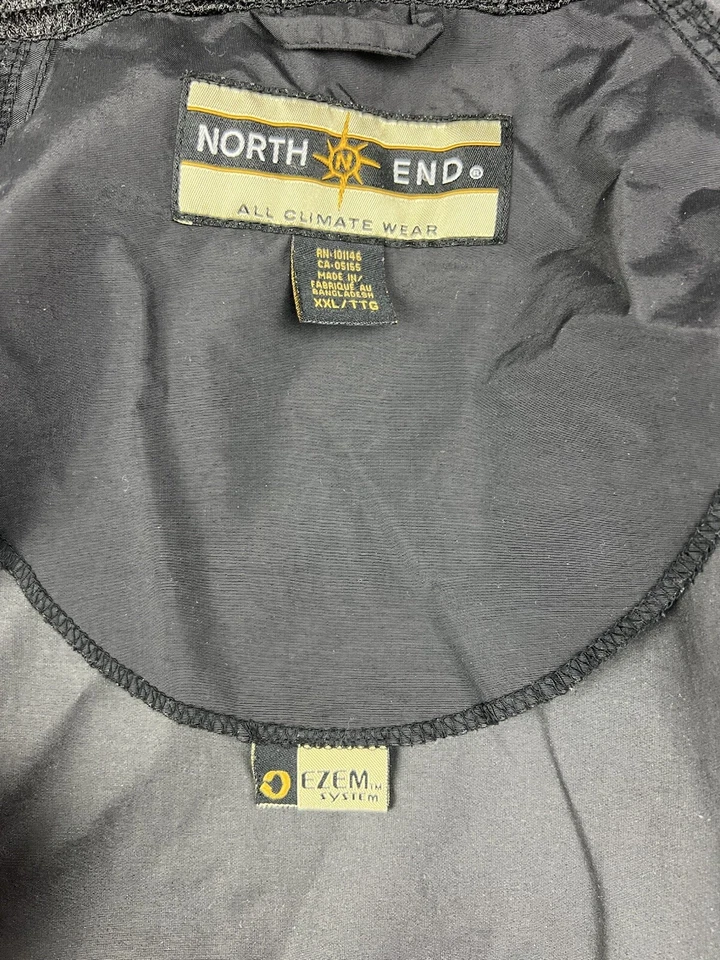 Chaqueta Texaco Para Hombres 2XL Venango County Airport Employee North End Negra Nylon XXL Foto 4 de 4