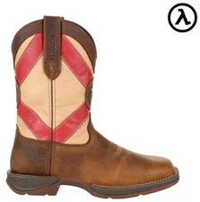 REBEL BY DURANGO FLORIDA STATE FLAG 11" WESTERN BOOTS DDB0233 - ALL SIZES - NEW