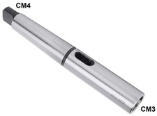 Bussola di Riduzione Prolungata da Cono Morse MT4 a MT3 per Tornio Fresatrice