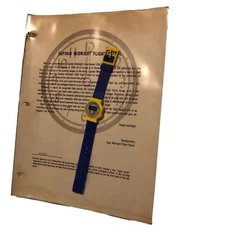 Captain Midnight Secret Squadron Member Kid's Watch Wristwatch SS76177 & Info