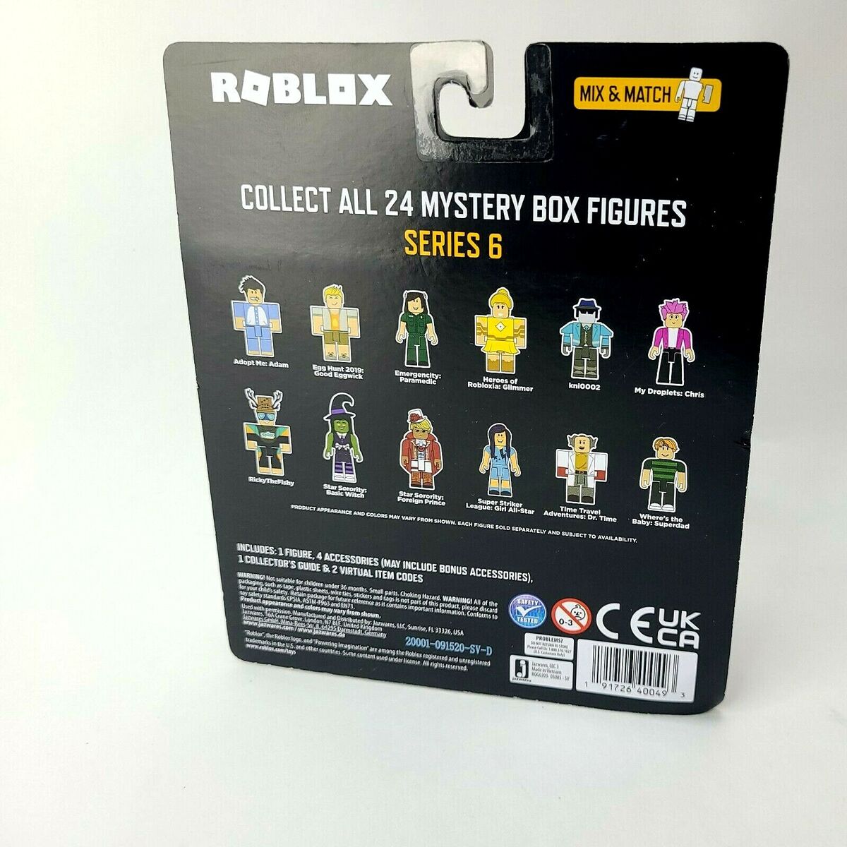 Roblox Mystery Box Accessories pack series 6 Kid toy Apple Mac Mini display  doll