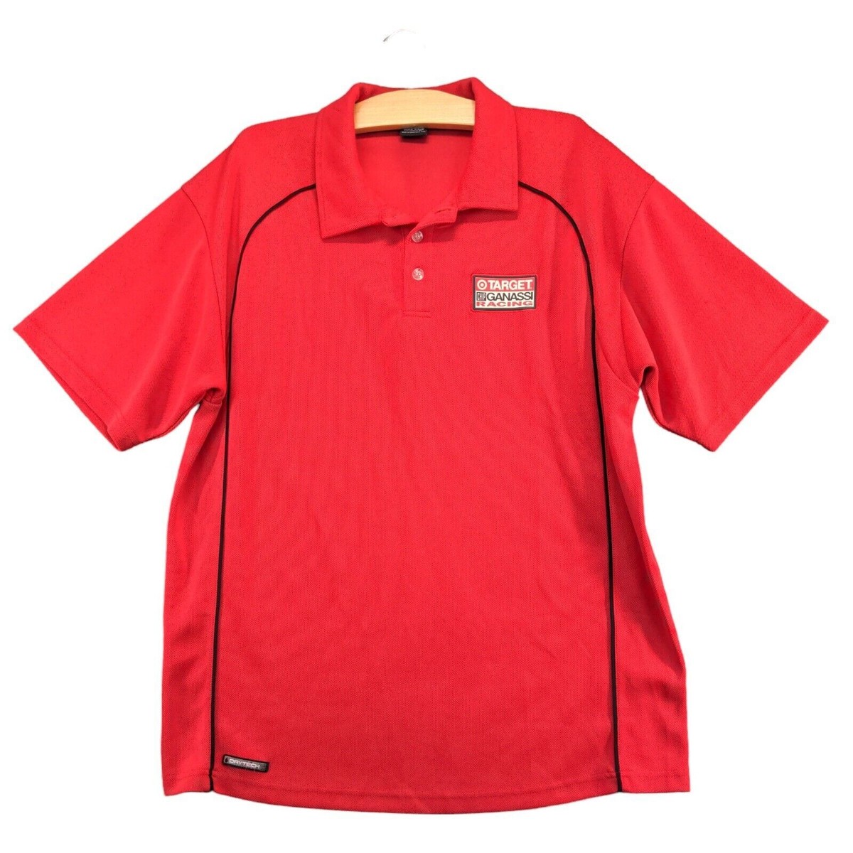 Collar Target Red Polo Collar Target Golf Polo Rail Target Golf T
