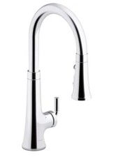 Kohler Tone Touchless K-23766-CP Pull Down Spray Kitchen Faucet Polished Chrome