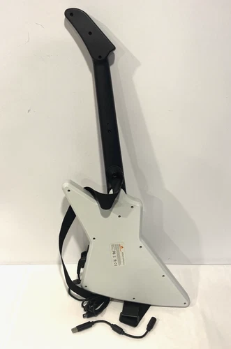 GUITAR HERO X-PLORER WIRED CONTROLLER FOR MICROSOFT XBOX 360 W/ BREAKAWAY CABLE - Picture 3 of 10