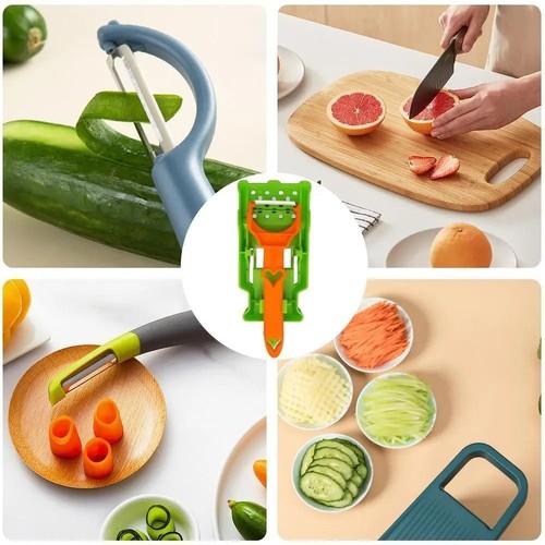 Kitchen Accessories Multi Fruit Peeler Onion Chopper Tool Slicer