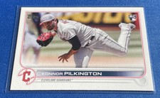 2022 Topps Update Series #US304 Konnor Pilkington RC Cleveland Guardians