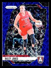 HALEY JONES 2024 PRIZM WNBA BLUE VELOCITY PRIZM #2 ATLANTA DREAM