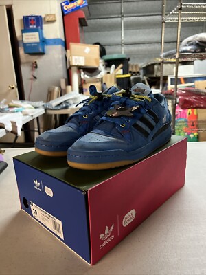 ADIDAS Forum Low Hebru Brantley Shoe US 10 Blue GZ4403 | eBay