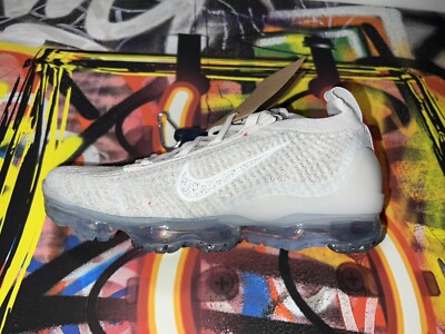 Nike W Air Vapor Max 2021 Flyknit Phantom Metallic  DJ9975 001 Size 6 Bin14