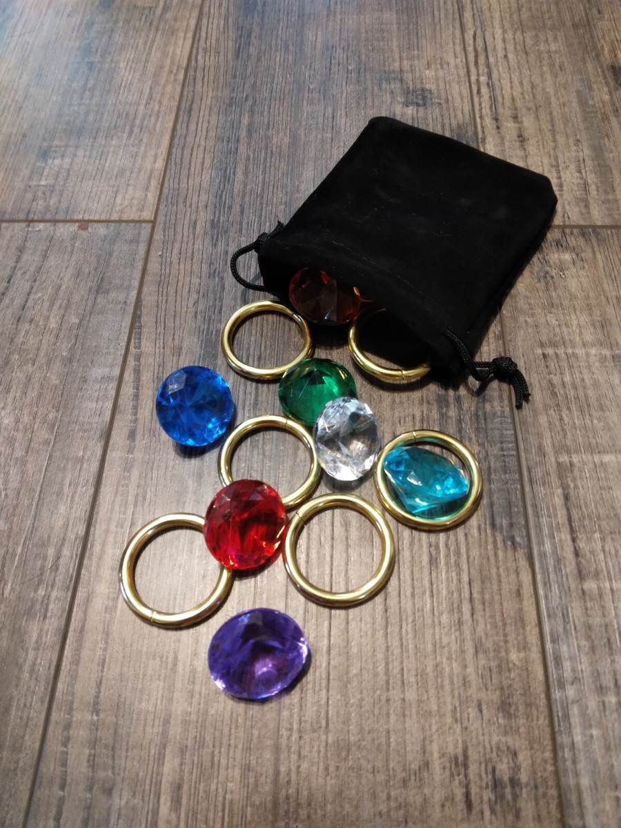 Sonic The Hedgehog Chaos Emeralds and Rings | eBay