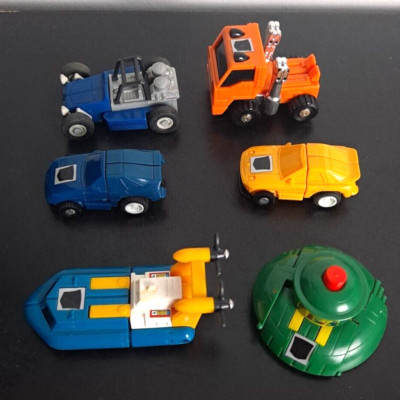 Transformers G1 COSMOS, Windcharger, Beachcomber, Mini Autobots,Seaspray, Huffer