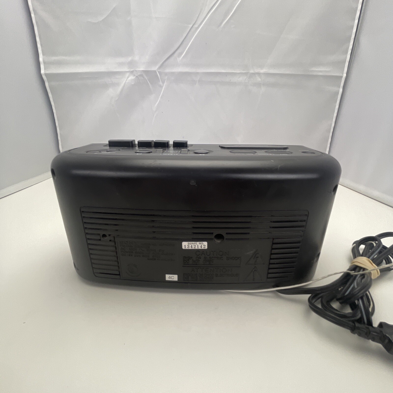 Vintage Sony Dream Machine Alarm Clock ICFC610 AM/FM Radio Cassette Player eBay