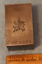 RUTGERS UNIVERSITY Knight Crusader Mascot Charm STEEL STAMPING DIE CG66