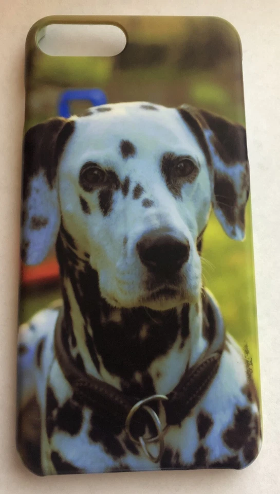 $10 DALMATIAN DOG HARD PHONE CASE COVER FOR APPLE IPHONE 7 PLUS  - Image 2 of 4