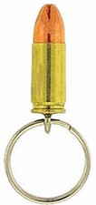 9MM KEY CHAIN BULLET CASING SHELL GUN 2ND SECOND AMENDMENT DEFEND