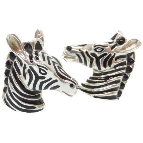 Tiffany Zebra Silver Cufflinks zebra 925 silver ac