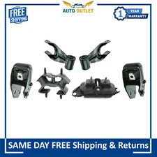 Engine Transmission & Torque Strut Mount Kit 6 PS For 06-11 Impala Monte Carlo