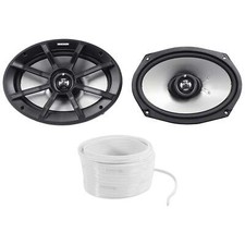  2 Kicker 40PS694 6x9" 180w ATV/UTV/RZR/Motorcycle/Polaris Speakers Marine Wire