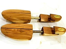 Woodlore Men's Combination Cedar Split-toe Shoe Trees Made in USA