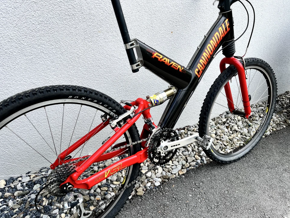 Cannondale Super RAVEN 2000 Shimano XT  Coda Mavic Headshok very good condition - Bild 2 von 4