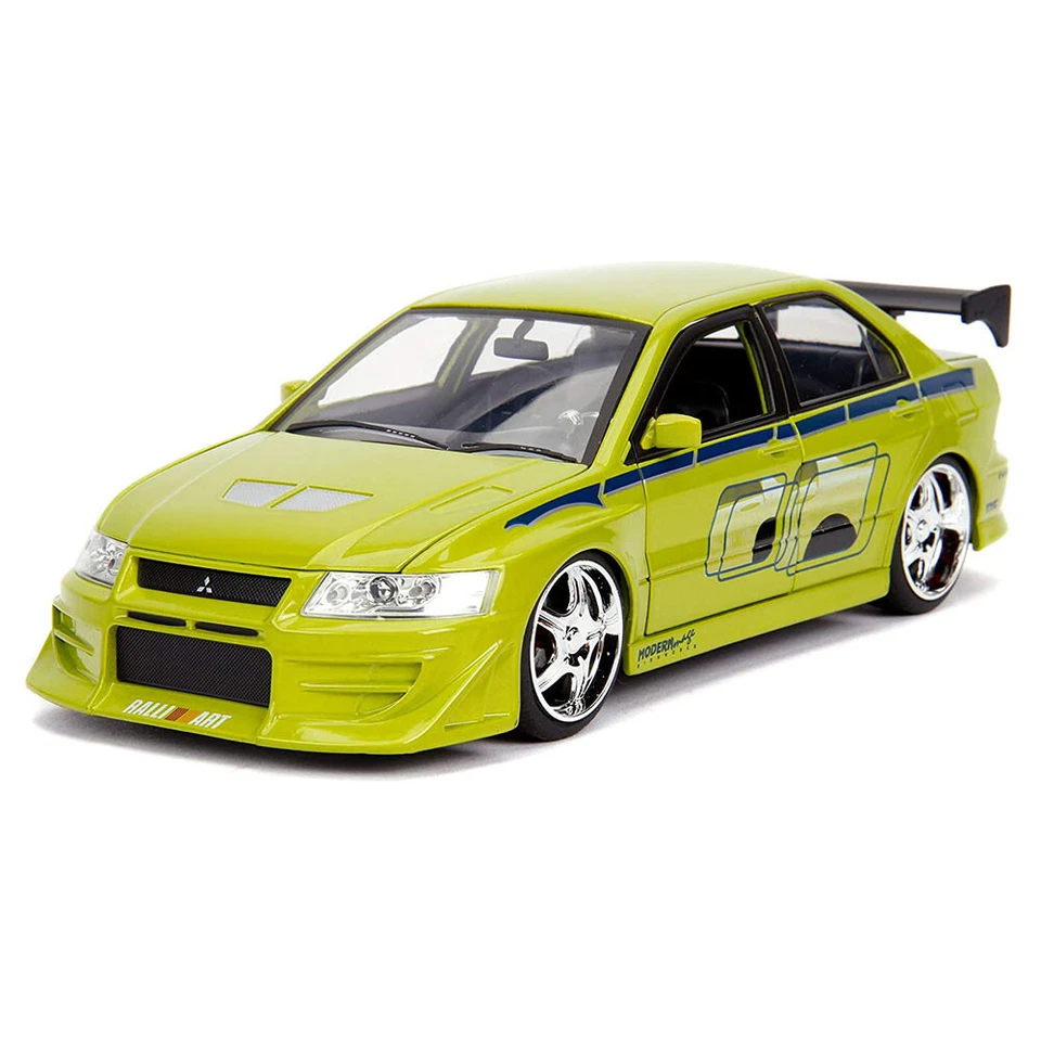 Jada Fast and Furious Brian's Mitsubishi Lancer Evolution VII 1:24 Scale Die-Cas